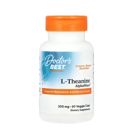 Doctor's Best L-Theanine AlphaWave 60 Kapslar