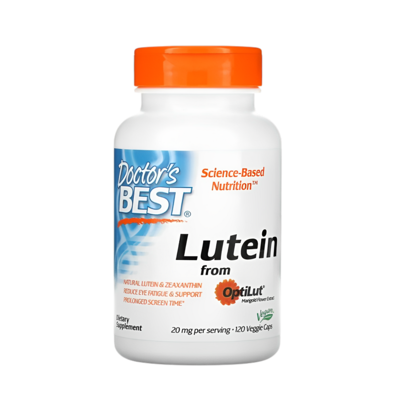 Doctor's Best Lutein from OptiLut 10mg 120 Kapslar
