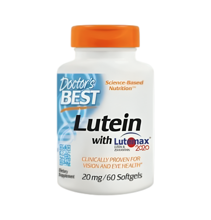 Doctor's Best Lutein with Lutemax 20mg 60 Mjukgelkapslar