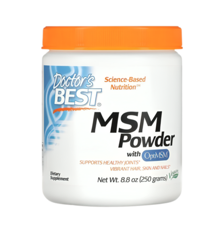 Doctor's Best MSM with OptiMSM Vegan Pulver 250g