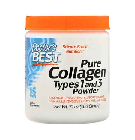 Doctor's Best Pure Collagen Types 1 and 3 200g Pulver