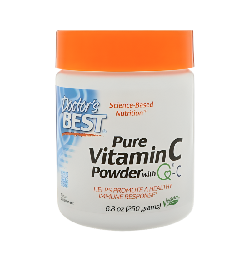 Doctor's Best Pure Vitamin C Pulver with Quali-C 250g