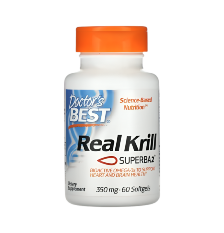 Doctor's Best Real Krill 350mg 60 Mjukgelkapslar