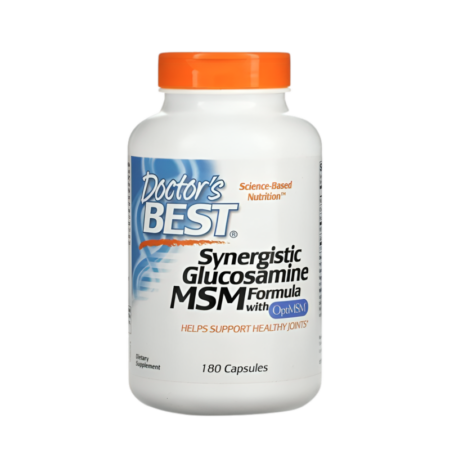 Doctor's Best Synergistic Glucosamine MSM Formula with OptiMSM 180 Kapslar