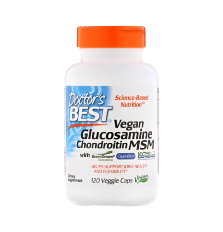 Doctor's Best Vegan Glucosamine & Chondroitin & MSM 120 Kapslar