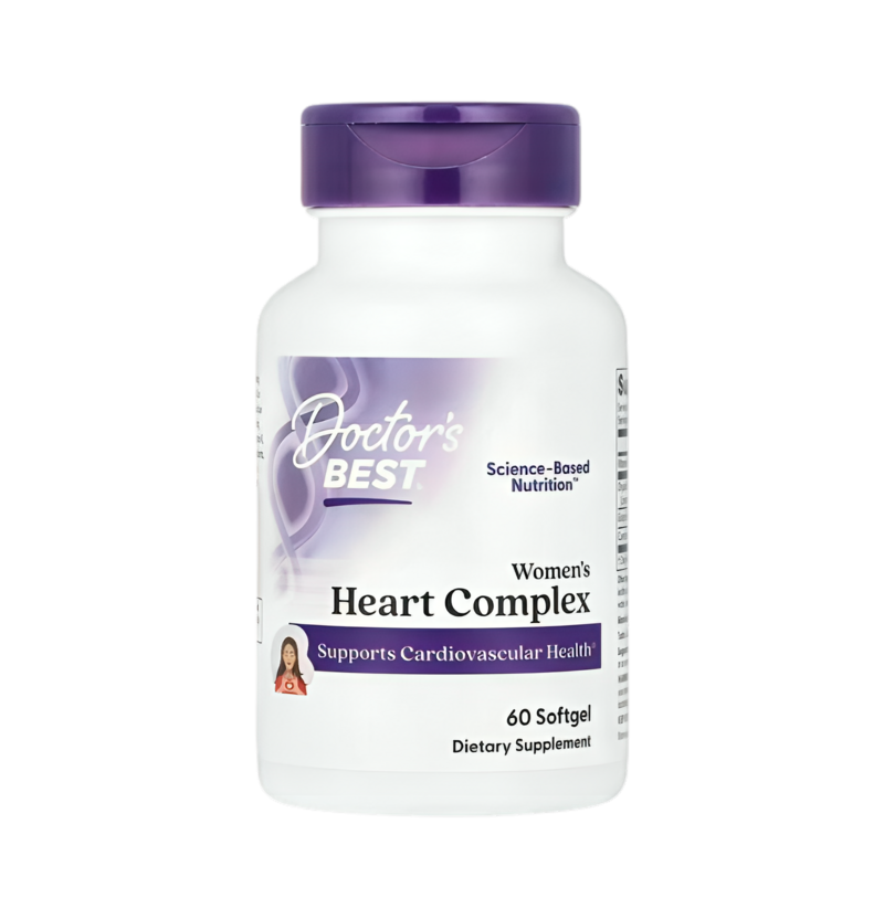 Doctor's Best Women's Heart Complex 60 Mjukgelékapslar