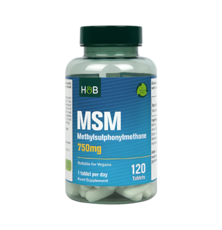 Holland & Barrett MSM 750mg 120 Tabletter