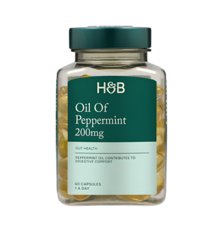 Holland & Barrett Oil of Peppermint 200mg 60 Kapslar