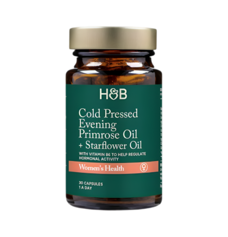 Holland & Barrett Cold Pressed Evening Primrose Oil + Starflower Oil 30 Kapslar
