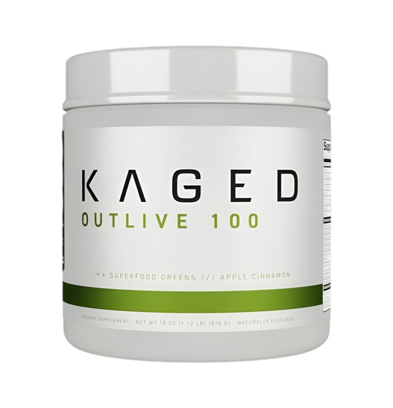 Kaged Muscle Outlive 100, Apple Cinnamon 510g
