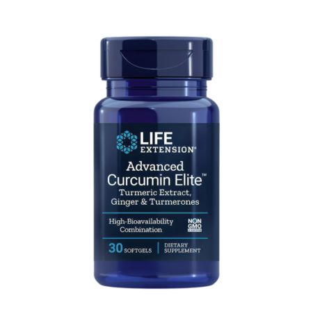Life Extension Advanced Curcumin Elite Turmeric Extract, Ginger & Turmerones 30 Mjukgelkapslar