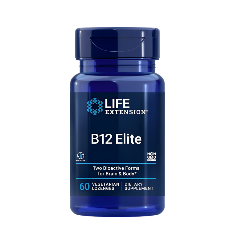 Life Extension B12 Elite 60 Vegetariska Sugtabletter