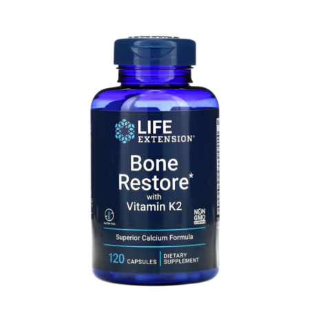 Life Extension Bone Restore with Vitamin K2 120 Kapslar