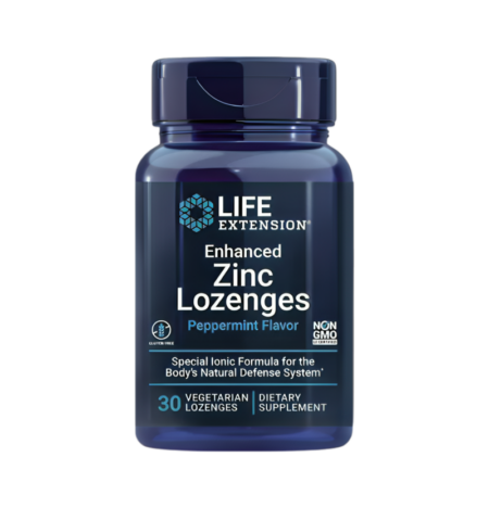 Life Extension Enhanced Zinc Lozenges Peppermint 30 Sugtabletter