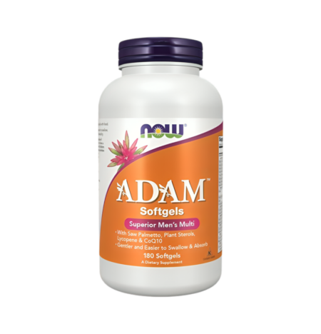NOW Foods ADAM Multi-Vitamin for Men 180 Mjukgelkapslar