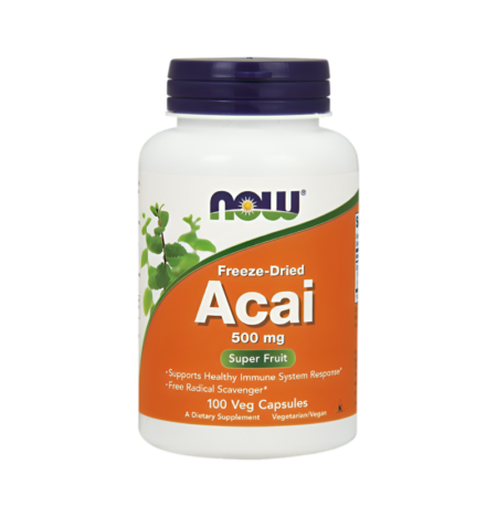 NOW Foods Acai 500mg 100 Kapslar