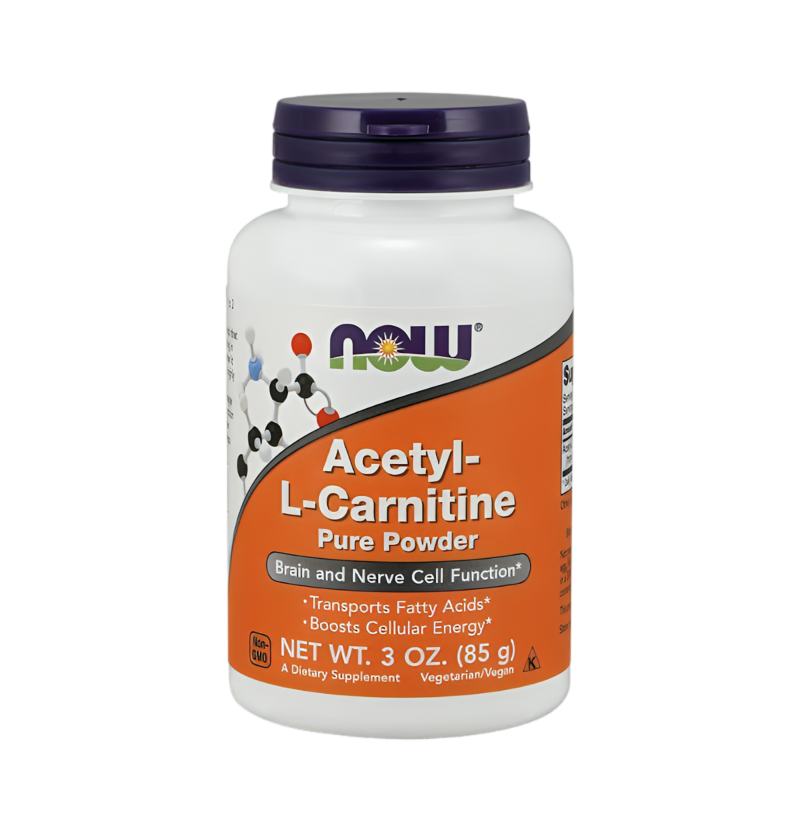 NOW Foods Acetyl-L-Carnitine Pulver 85g