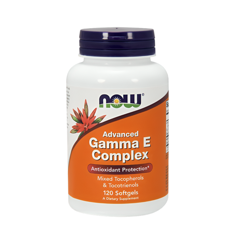 NOW Foods Advanced Gamma E Complex 120 Mjukgelkapslar