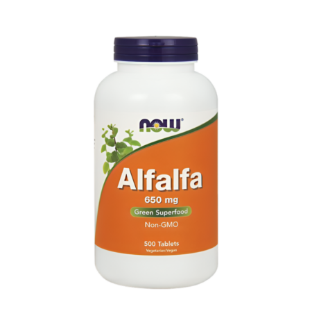 NOW Foods Alfalfa 650mg 500 Tabletter