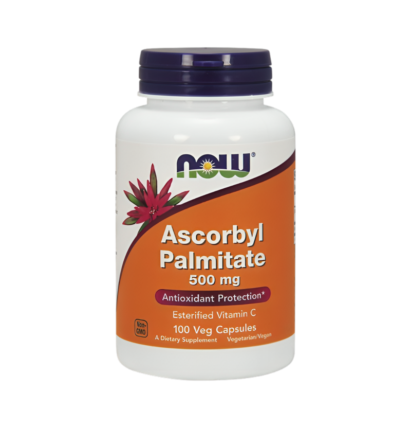 NOW Foods Ascorbyl Palmitate 500mg 100 Vegetariska Kapslar
