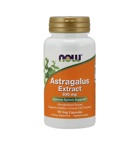 NOW Foods Astragalus Extract 500mg 90 Kapslar
