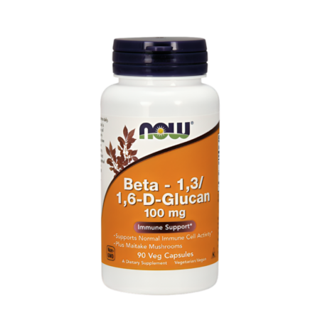 NOW Foods Beta - 1,3/1,6-D-Glucan 100mg 90 Kapslar