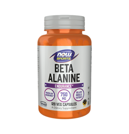 NOW Foods Beta-Alanine 750mg 120 Kapslar