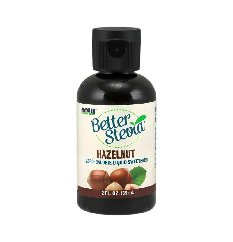 NOW Foods Better Stevia Hazelnut 59ml Vätska