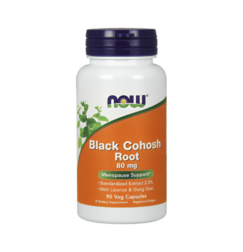 NOW Foods Black Cohosh Root 80mg 90 Kapslar