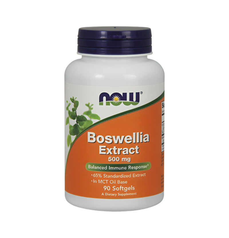 NOW Foods Boswellia Extract 500mg 90 Mjuka gelkapslar