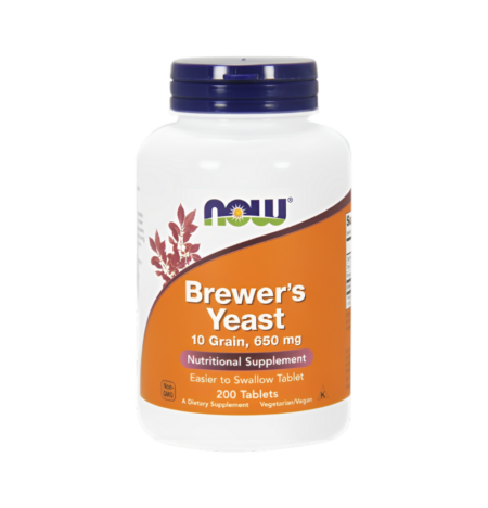 NOW Foods Brewer's Yeast 200 Tabletter