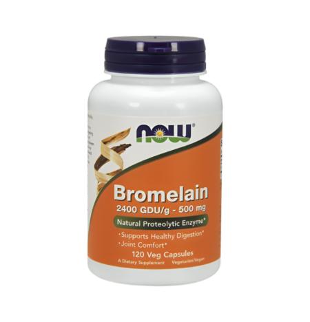 NOW Foods Bromelain 500mg 120 Kapslar