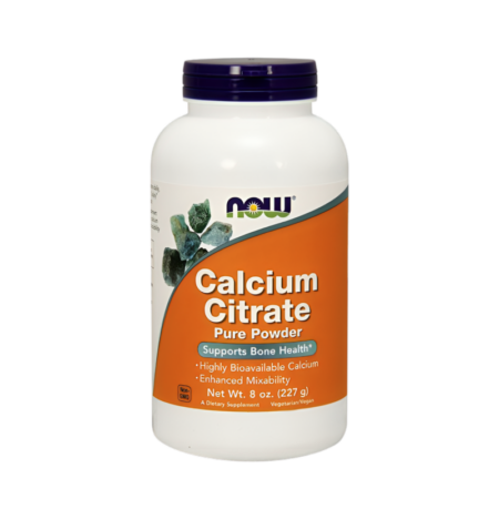 NOW Foods Calcium Citrate Pure Pulver 227g