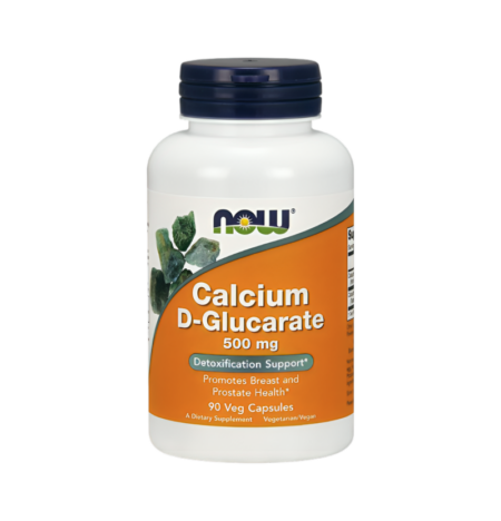 NOW Foods Calcium D-Glucarate 500mg 90 Kapslar