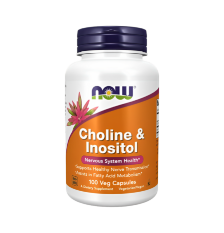 NOW Foods Choline and Inositol 100 Kapslar