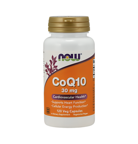 NOW Foods CoQ10 30mg 120 Kapslar