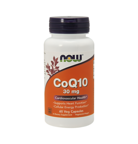 NOW Foods CoQ10 30mg 60 Kapslar