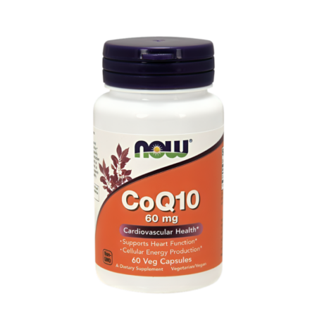 NOW Foods CoQ10 60mg 60 Kapslar