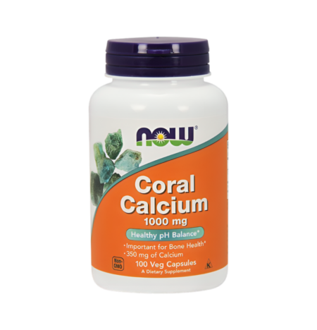 NOW Foods Coral Calcium 1000mg 100 Kapslar