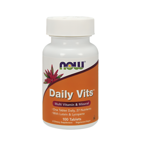 NOW Foods Daily Vits 100 Tabletter