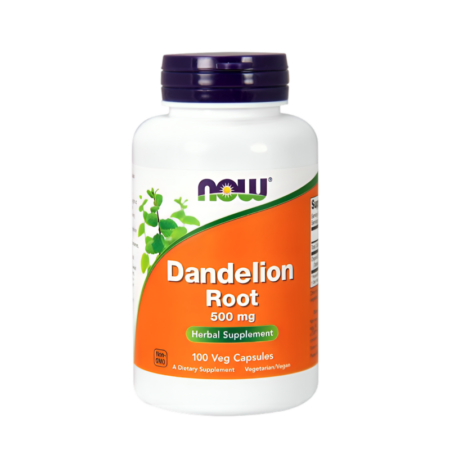 NOW Foods Dandelion Root 500mg 100 Kapslar
