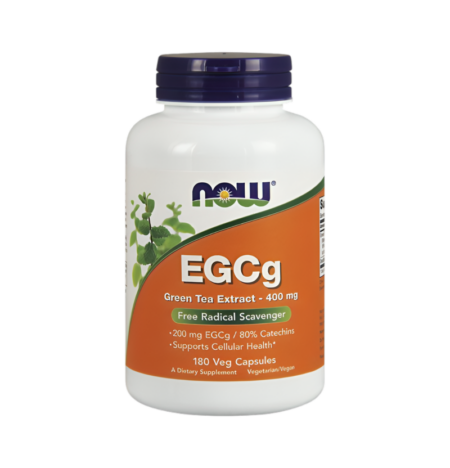 NOW Foods EGCg Green Tea Extract 400mg 180 Vegetariska kapslar