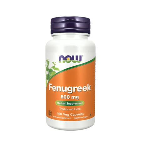 NOW Foods Fenugreek 500mg 100 Kapslar