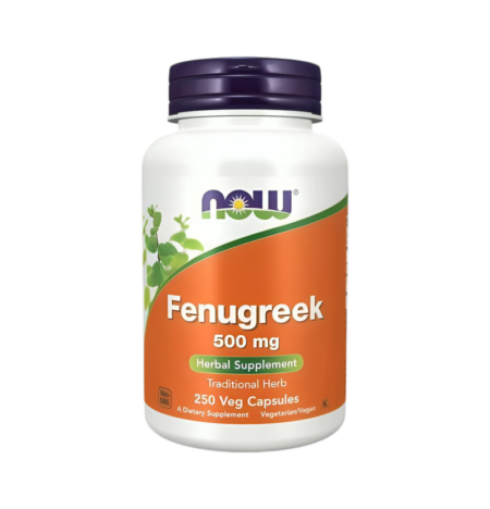 NOW Foods Fenugreek 500mg 250 Kapslar