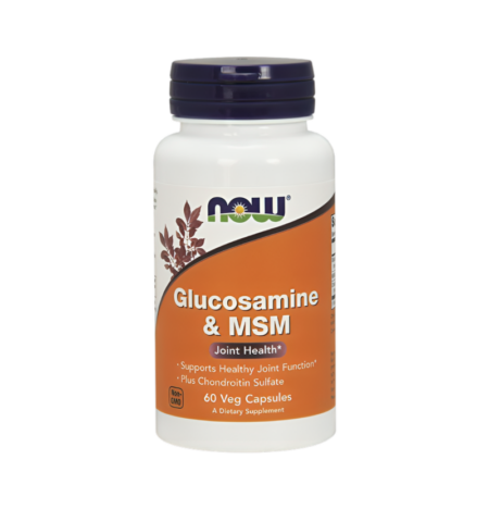 NOW Foods Glucosamine & MSM 60 Kapslar