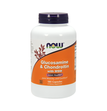 NOW Foods Glucosamine & Chondroitin with MSM 180 Kapslar