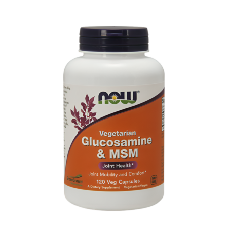 NOW Foods Glucosamine & MSM Vegetarian 120 Kapslar