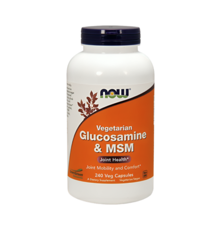 NOW Foods Glucosamine & MSM Vegetarian 240 Kapslar