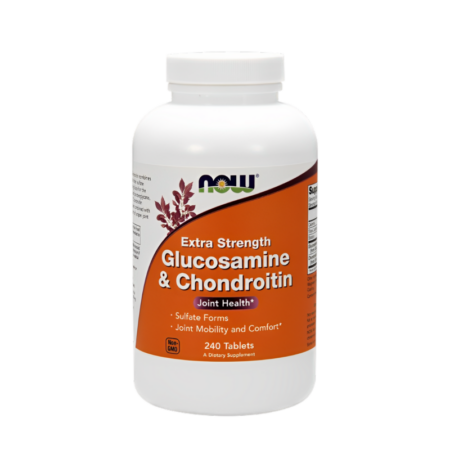 NOW Foods Glucosamine & Chondroitin Extra Strength 240 Tabletter