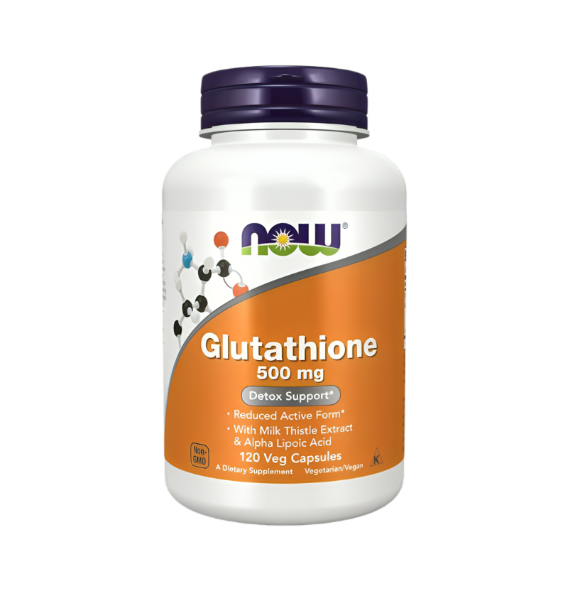 NOW Foods Glutathione 500mg 120 Vegetariska kapslar